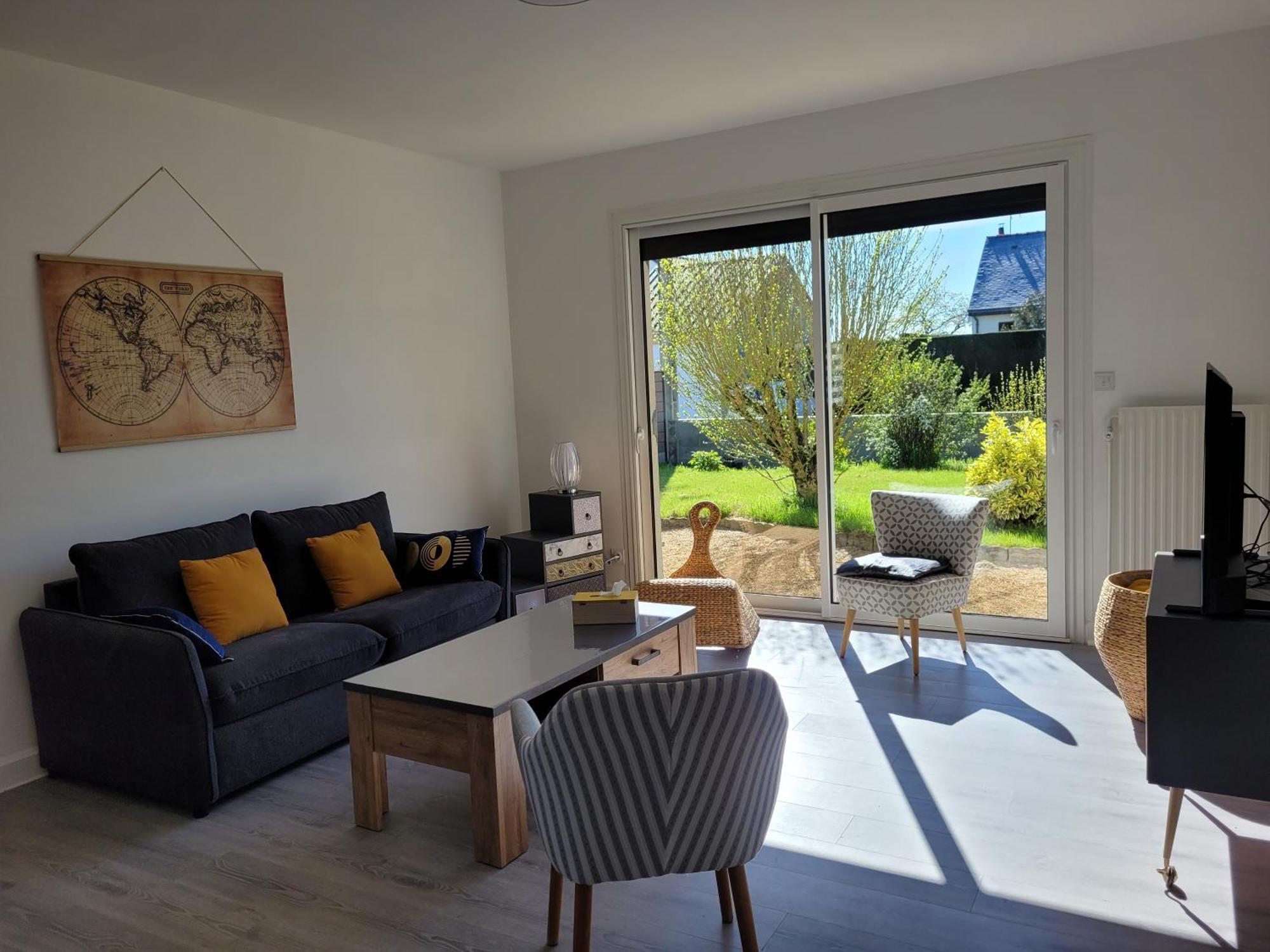 Villa Bienvenue Chez Sylvie à Martigné-Briand Extérieur photo